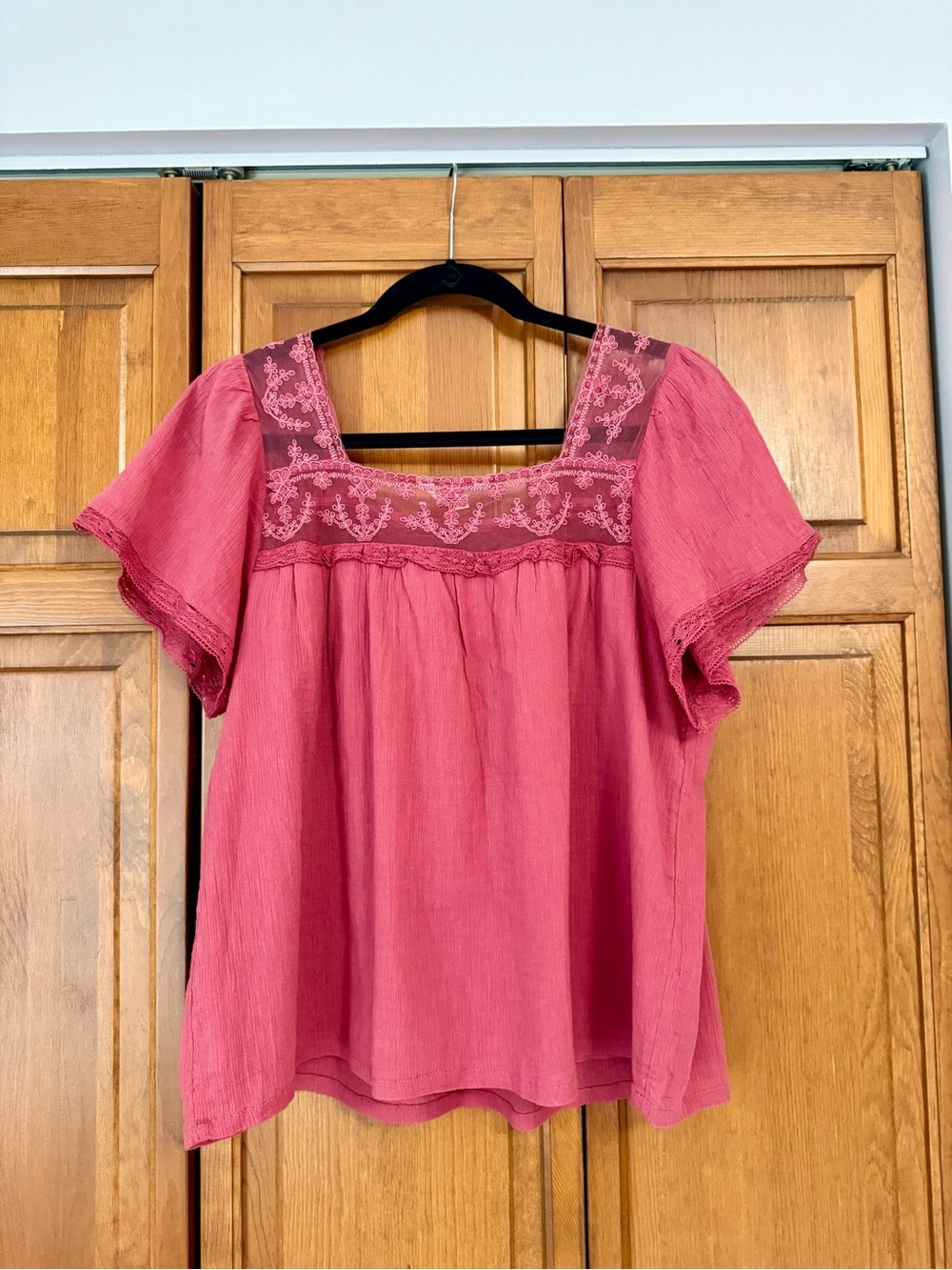 Lucky Brand Square-Neck Top